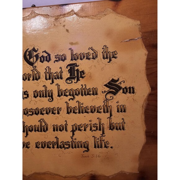 Classic Wooden Vintage Christian Family Home Decor Sign Unique Classic Home - Picture 4 of 5